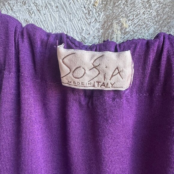 Sofia Sleeveless Silk Blend Layered Tank Blouse Women's Size M (Made in Italy) - Picture 3 of 7